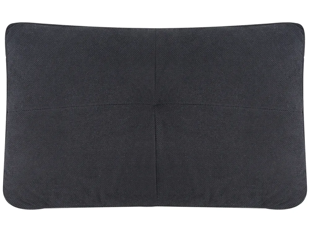 Single Sofa Bed JERSLEV Fabric Black_1010110