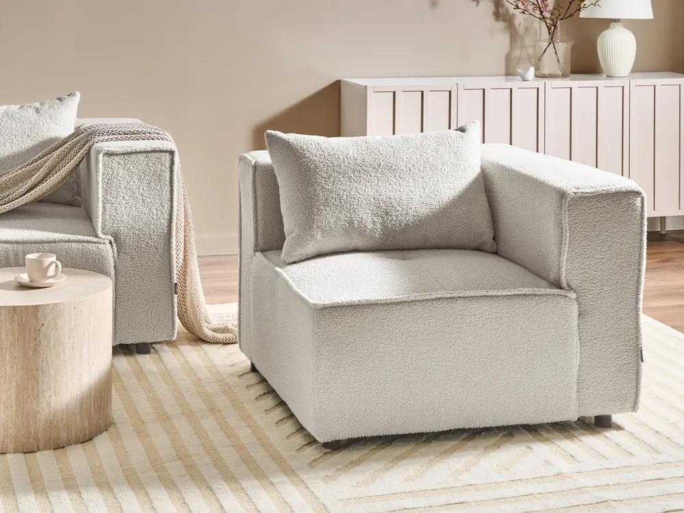 Corner Seat AXEBO Boucle Off-White