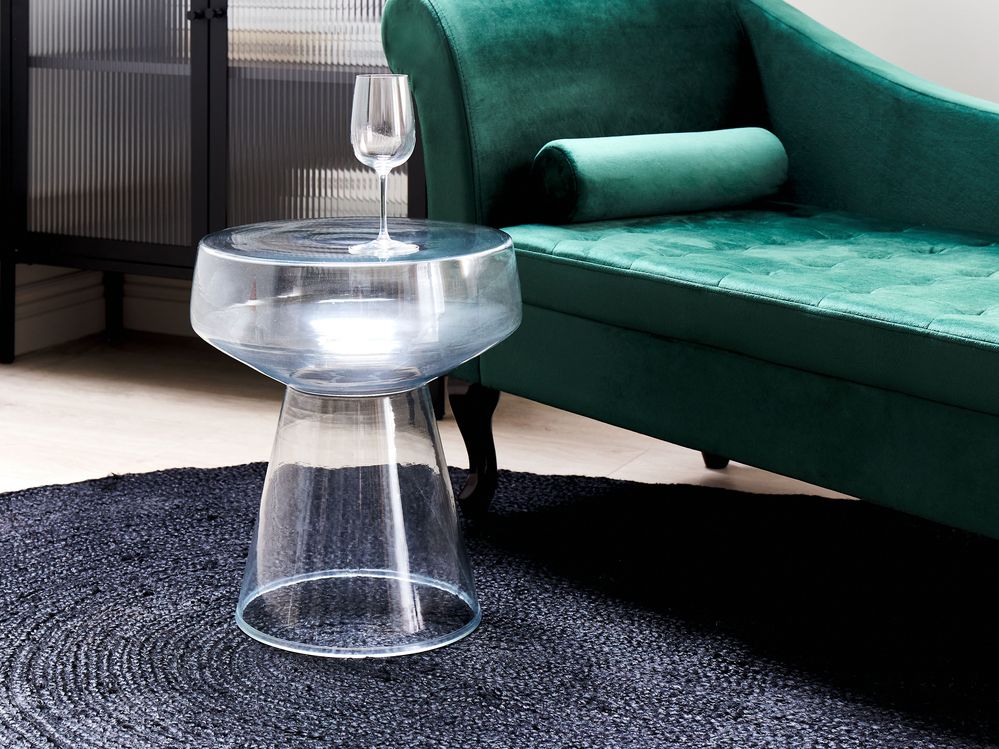 Mesa de apoio LAGUNA Vidro Transparente
