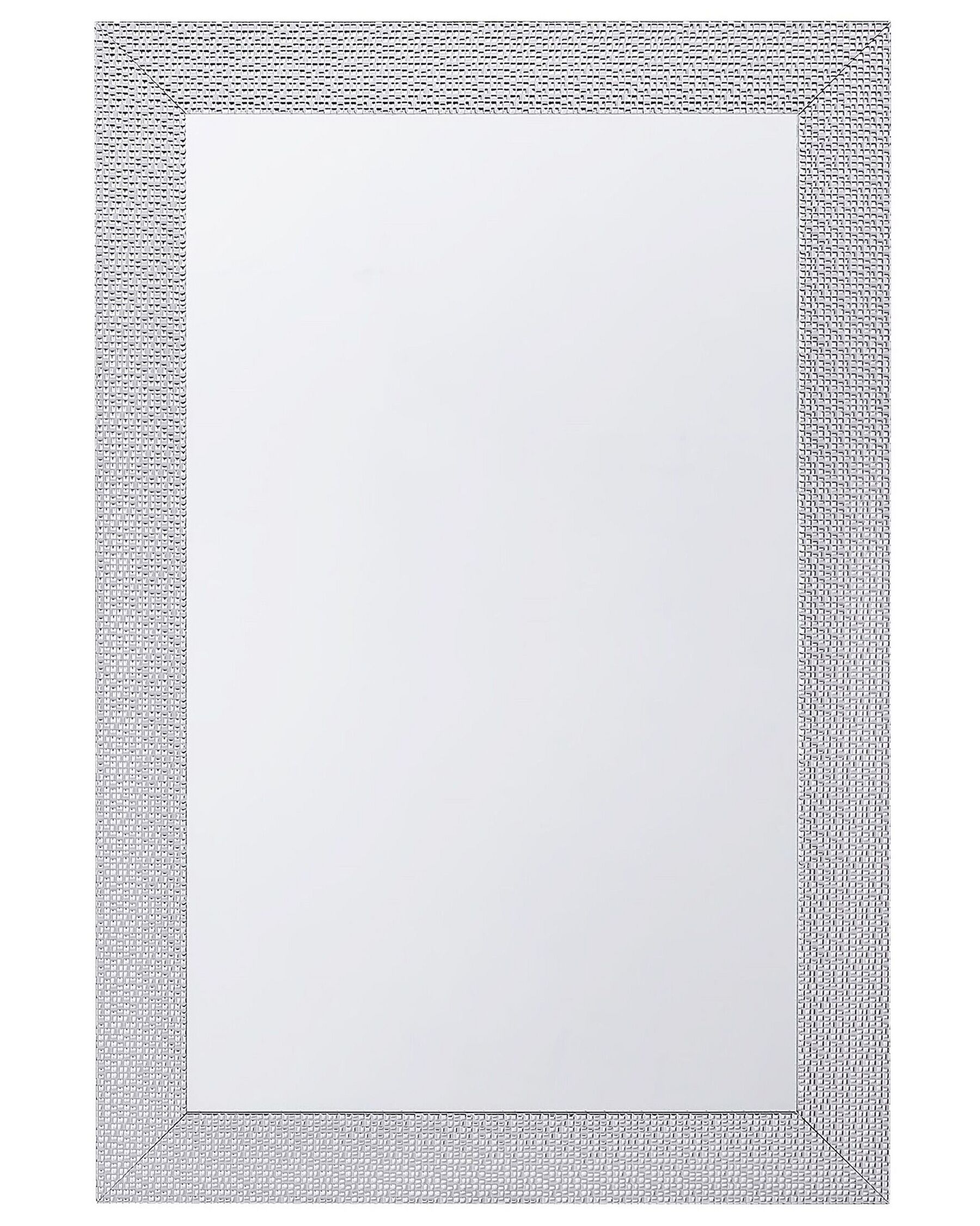 Espejo de pared plateado 61x91 cm MERVENT_713011