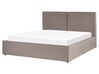 Čalouněná postel 160 x 200 cm taupe MOISSAC_873923