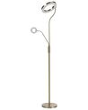 Lampa podłogowa LED AFTON Metal Mosiężny