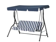Patio Swing CHAPLIN Metal Dark Blue_673982