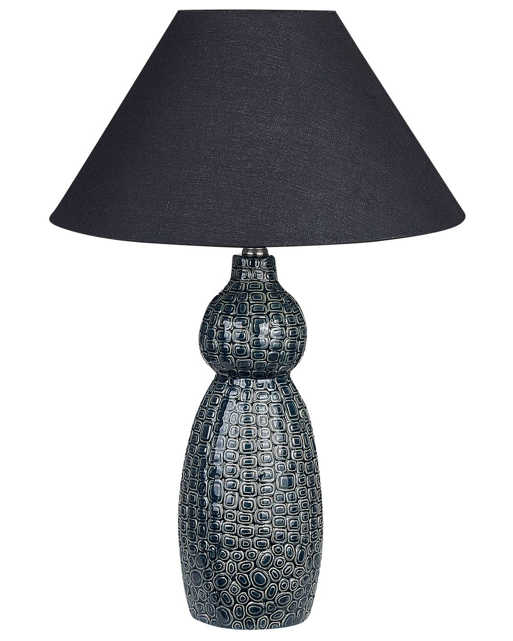 Candeeiro de mesa MATINA Cerâmica Preto