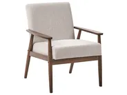 Set da salotto 6 posti ESRUM Tessuto Marrone scuro/Beige_1015847