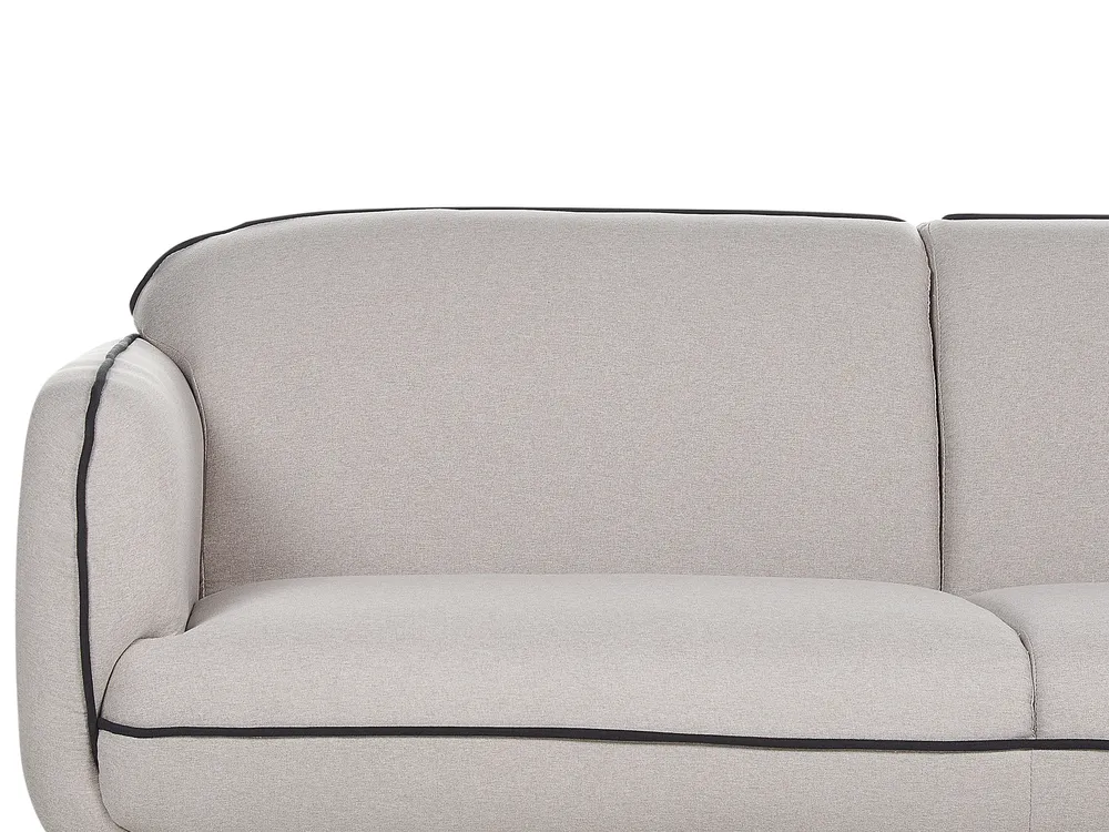 Sofa 3 Seater TONSBERG Fabric Light Grey_896875