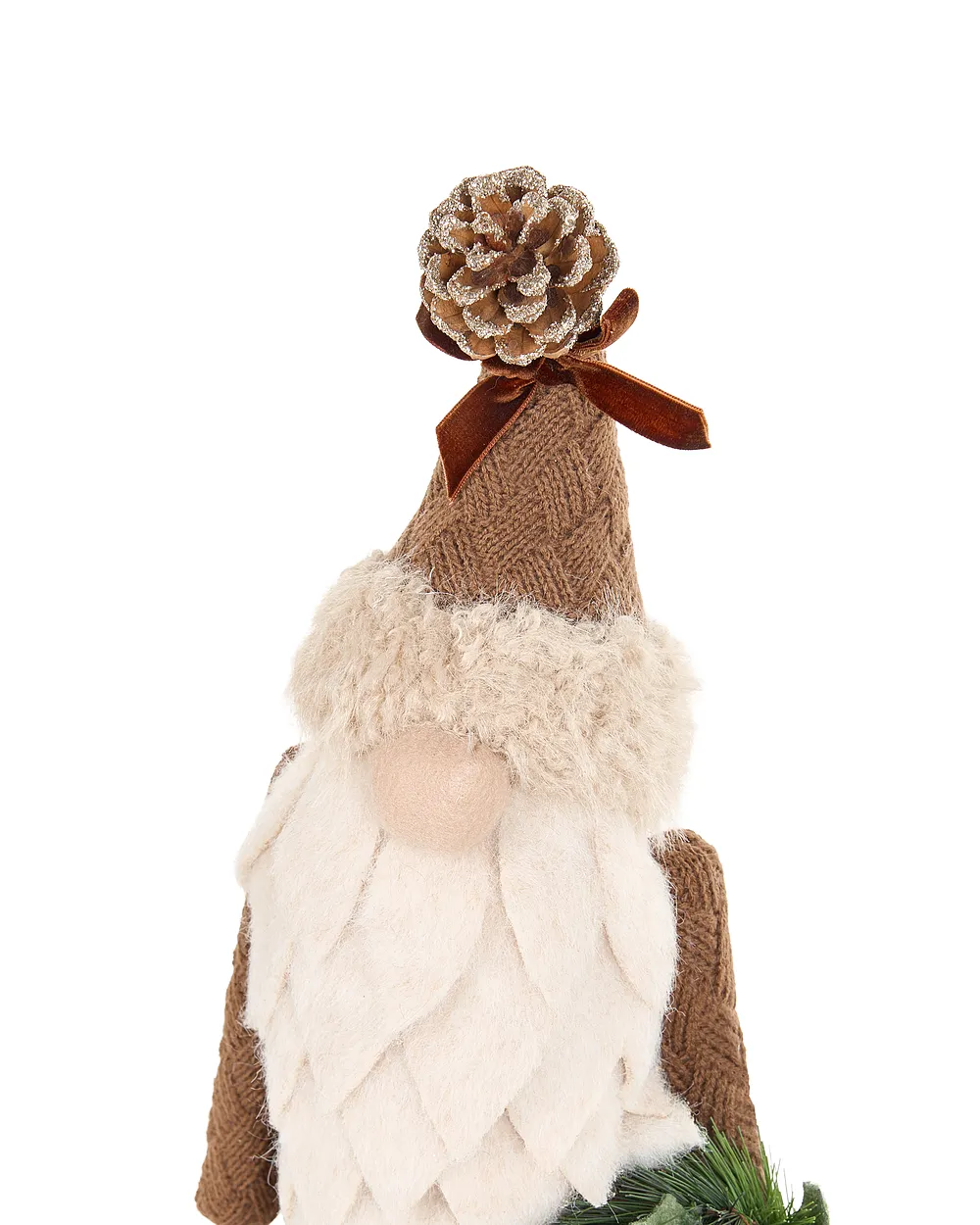 Set of 2 Figurines PITEA 44/54 cm Gnome Brown_1158717