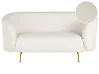 Sofa 2 Seater LOEN Boucle White