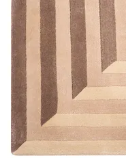 Rug SARAI Beige 200 x 300 cm Viscose_1036908