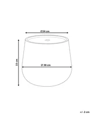 Fontana da giardino LED CASCATA Grigio_984386