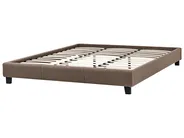 Bed without Headboard Boucle ROANNE 180 x 200 cm (EU Super King) Taupe_995510