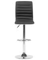 Set of 2 Bar Stools Black LUCERNE_685919