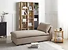 Chaise longue VIZILLE Tela Gris pardo