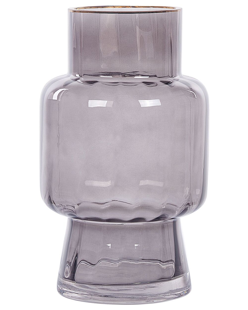 Vaso da fiori MEGALO 26 cm Vetro Grigio