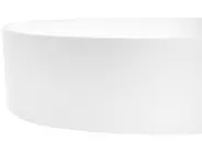 Umywalka nablatowa SALITRAL ⌀ 36 cm Biały_1098870
