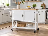 Kitchen Trolley MELE White_1178135