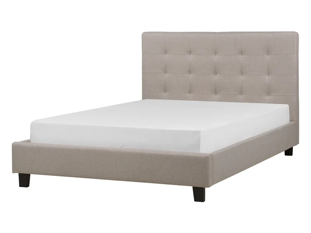 Bed Fabric LA ROCHELLE 140 x 200 cm (EU Double) Light Grey