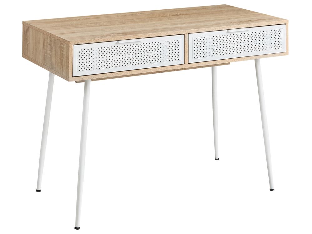 Schreibtisch CHULA 110 cm x 52 cm Hellbraun