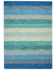 Rug MAILSI Blue 140 x 200 cm Wool_1037031
