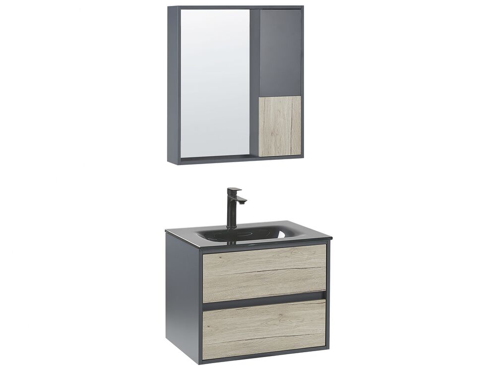 Ensemble de meubles de salle de bain TERUEL Gris