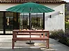 Banco de jardín TUSCANIA 160 cm Madera de eucalipto Marrón oscuro