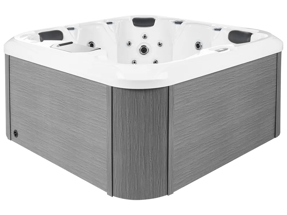 Vasca idromassaggio da esterno con LED AMARILLA Grigio_1082108