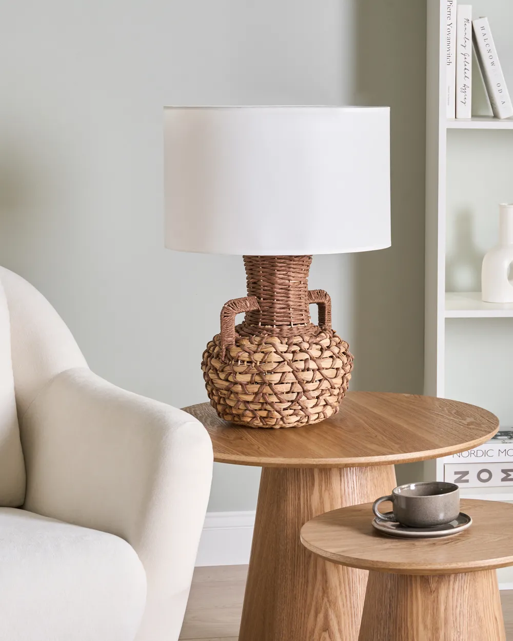 Table Lamp RENARD Paper Rope Natural_1008169