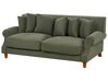 2 Seater Fabric Sofa Green EIKE_918105