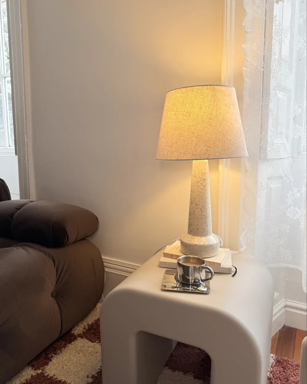 Table Lamp HUMUYA Ceramic Light Beige_1052476
