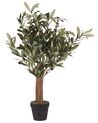 Konstgjord krukväxt 77 cm OLIVE TREE_812298