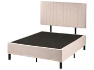 Divan Bed Fabric COUNTESS 120 x 200 cm (EU Small Double) Beige_1054242