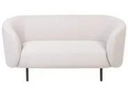 Divano 2 posti LOEN Tessuto Beige chiaro_867497