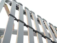 Manually Adjustable Bed Frame RESPITE 90 x 200 cm (EU Single) Silver_258314