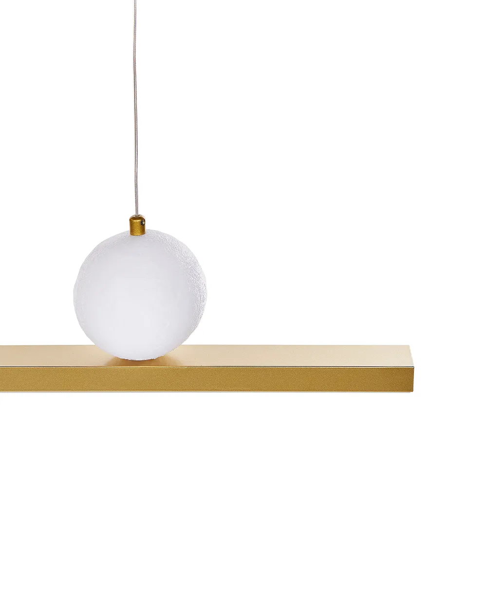 LED Pendant Lamp ALWAND Metal Gold_934428