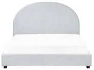 Bed Chenille VAUCLUSE 140 x 200 cm (EU Double) Light Blue_968822