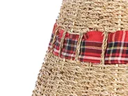 Karácsonyfa alátét MARCHE 45 cm Tengerifű Természetes_880222