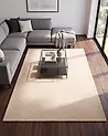 Faux Fur Rug GHARO Beige 160 x 230 cm