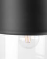 Glass Pendant Lamp Black JURUA_680364