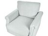 Fabric Armchair Light Grey VIETAS_870630