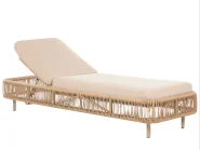 Transat avec coussin OSINI Polyrotin Beige_863891