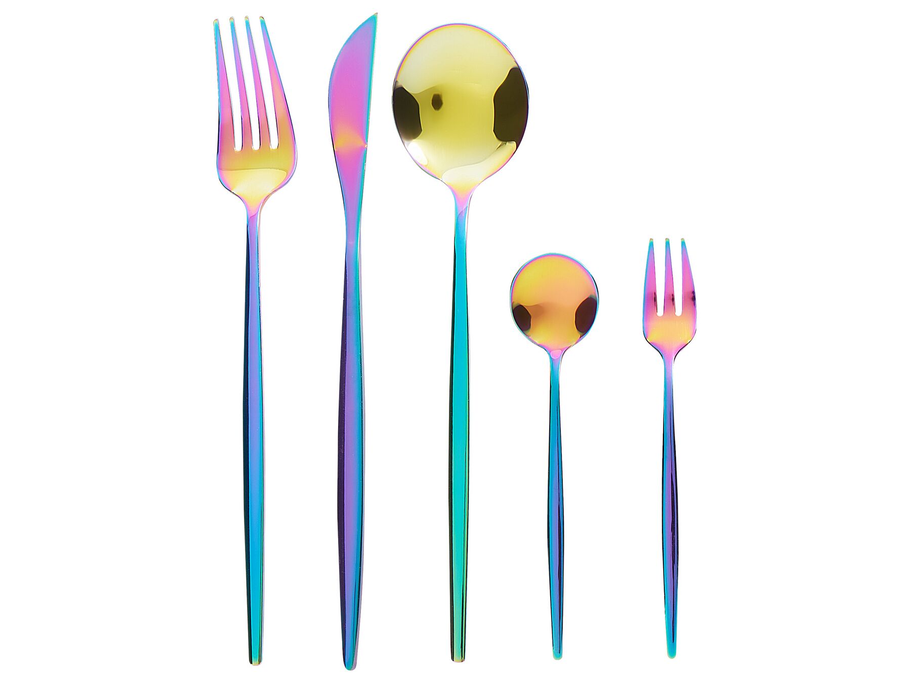 30 Piece Cutlery Set Multicolour RIGATONI_902902
