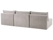 Modular U-Shape Sofa NERBO Fabric Grey_1035259