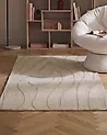 Rug SELVORI Beige 160 x 160 cm