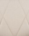 Set di 2 sgabelli tessuto beige chiaro DARIEN_877592