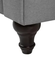 Armchair CHESTERFIELD Fabric Light Grey_709433