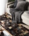 Kožený koberec 200 x 300 cm hnedý BANDIRMA_709234