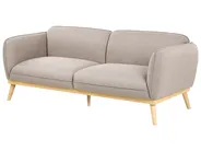 Sofa 3 Seater LJUNG Fabric Light Brown_1076496