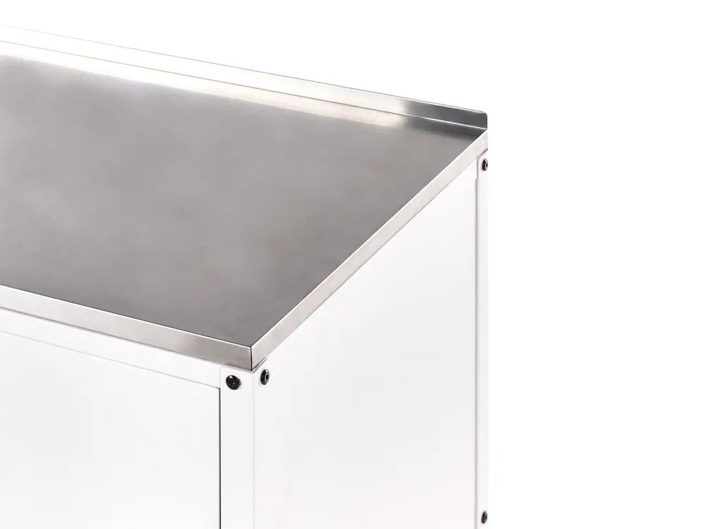 Set da 3 per cucina da esterno VILAMA Bianco Metallo_976985
