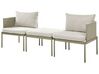 2 personers loungesofa grøn aluminium TERRACINA_863726