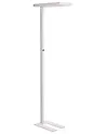 LED Floor Lamp TAURUS with Dimmer Metal White